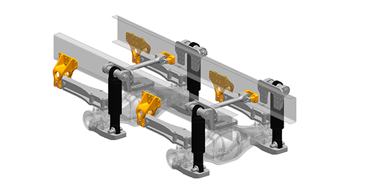 Mining Truck Air Suspension Assembly