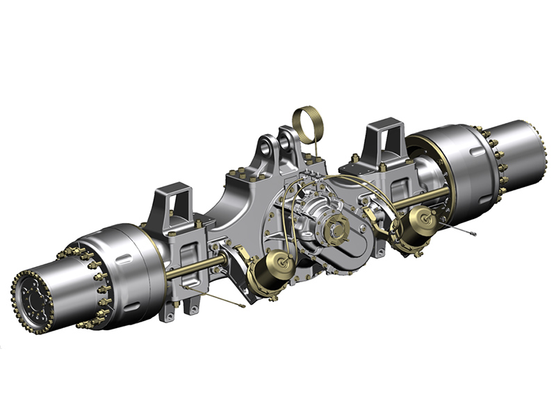 Commercial Vehicle Drive Axle Assembly 142 350 02 00