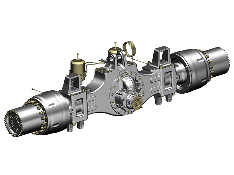 Heavy Drive Axle Assembly Supplier 142 350 03 00