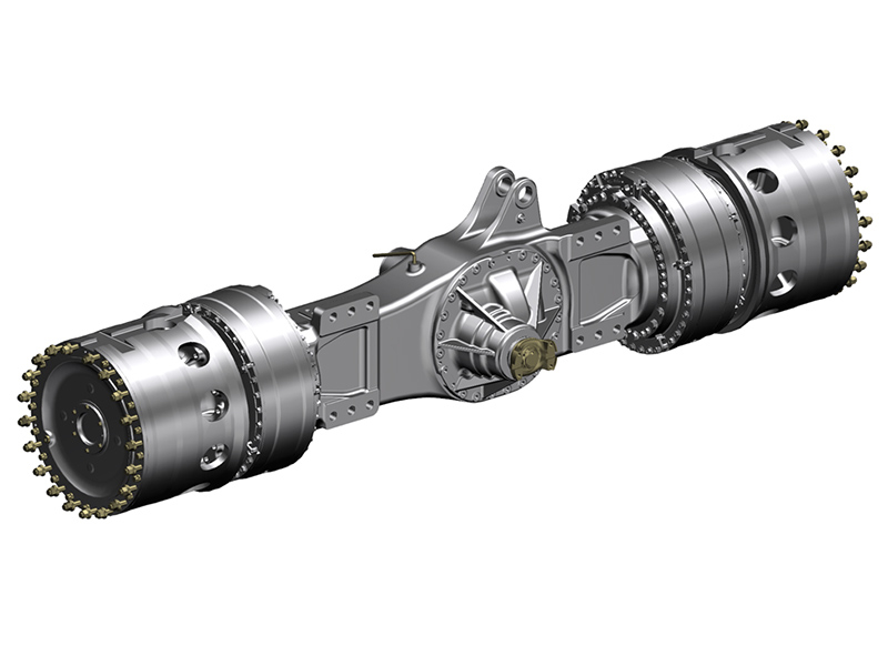 Drum Brake Non-through Drive Axle 142 350 01 00